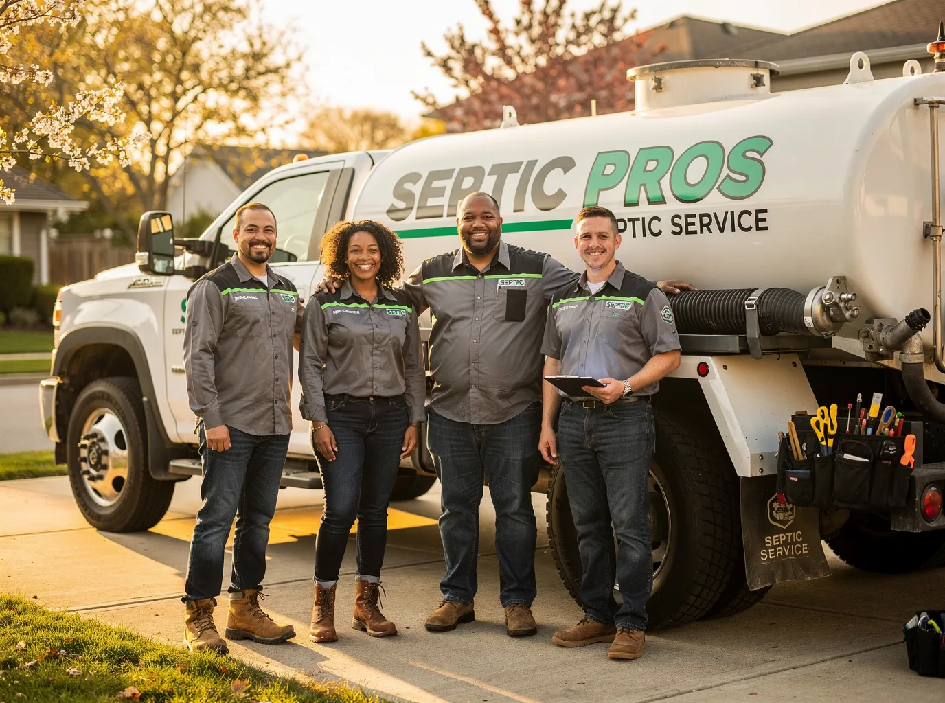 Septic Tank Pumping company in Badger, CA